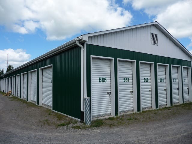 Row of Chemong Storage units